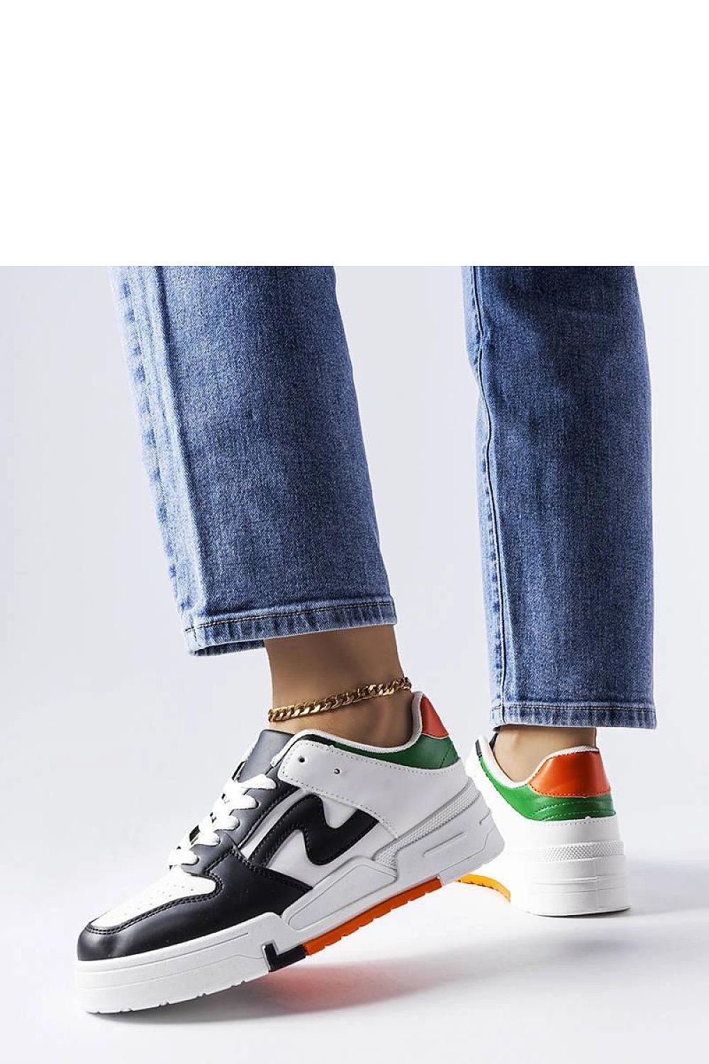 black lace sneakers alternate angle