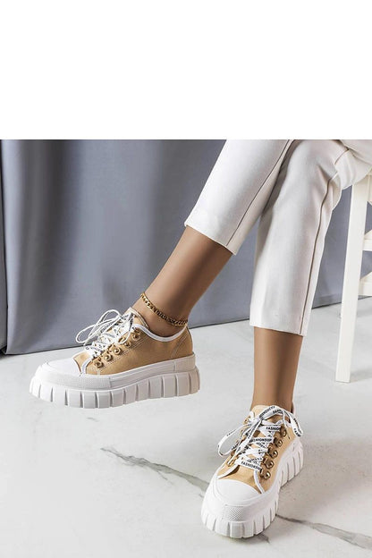 pink lace sneakers side view