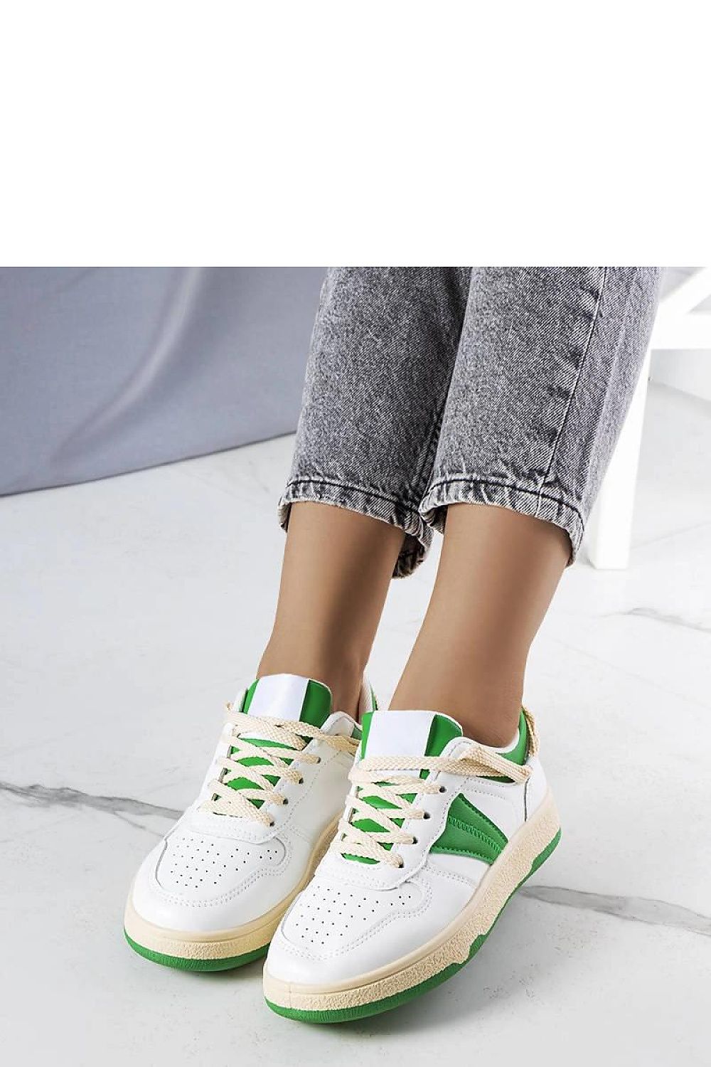 ~ lace sport shoes side view