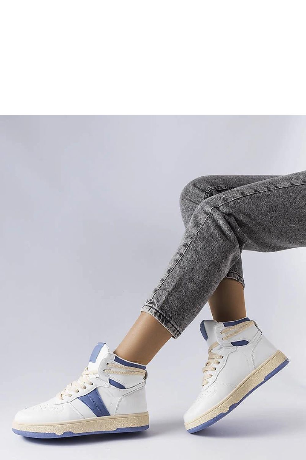 blue sneakers alternate angle
