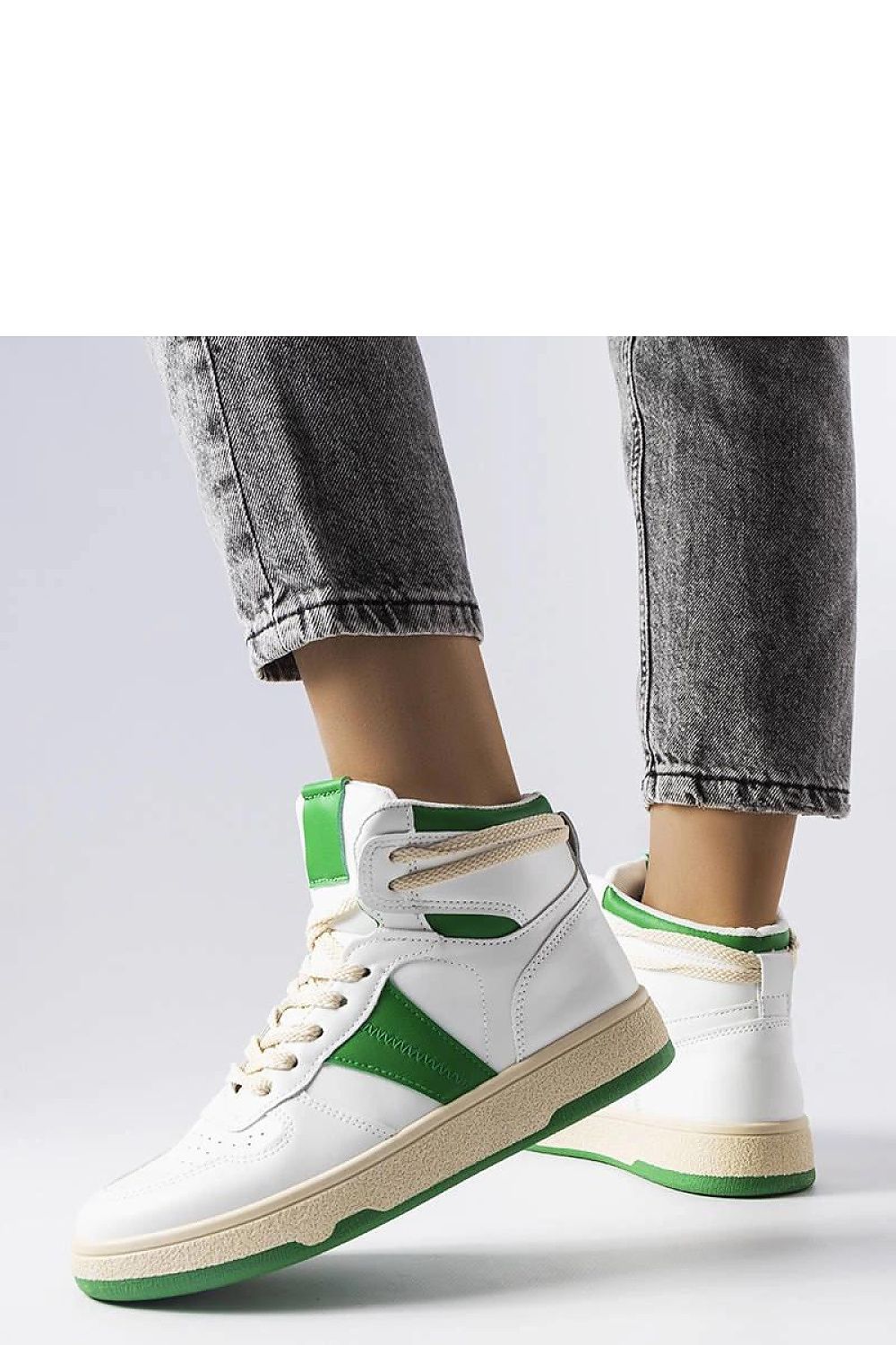 blue sneakers side view