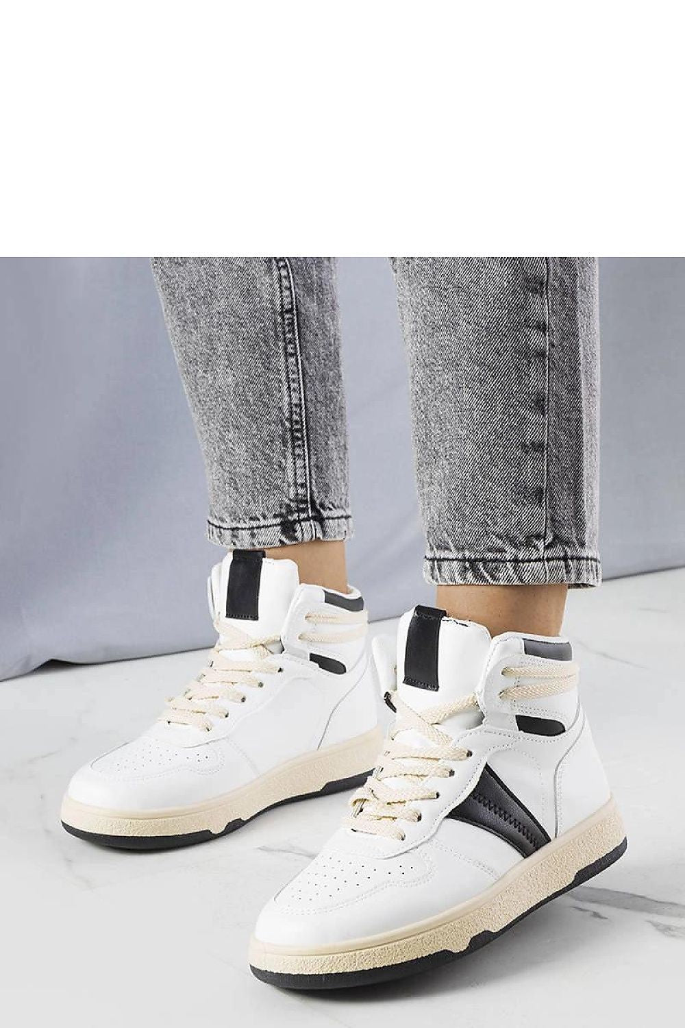 blue sneakers view 7