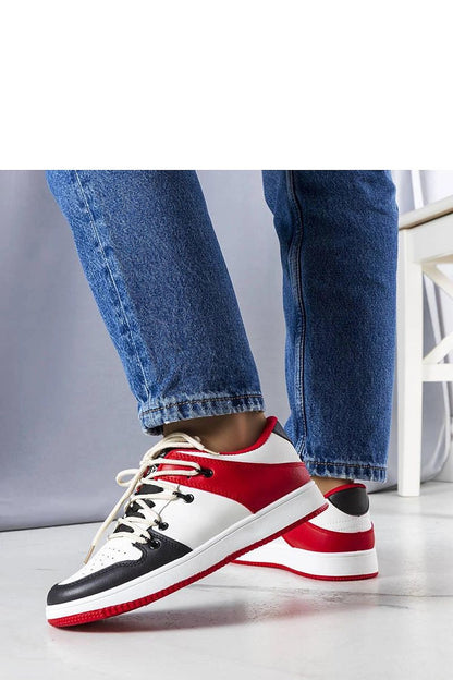 white lace sneakers view 6