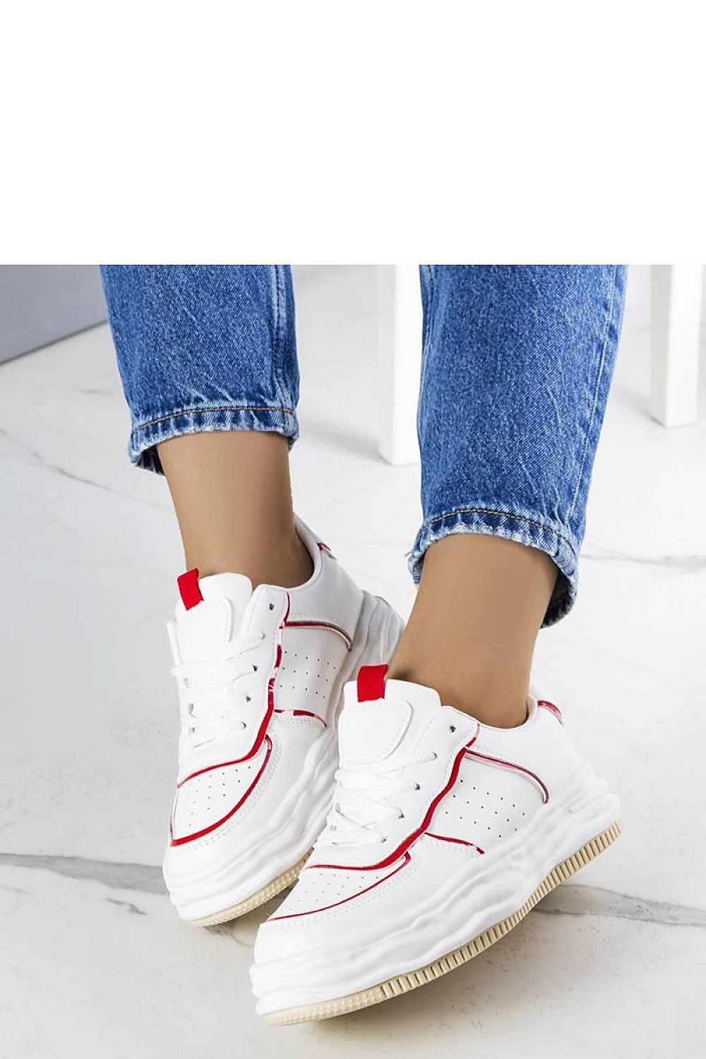 ~ lace sneakers side view