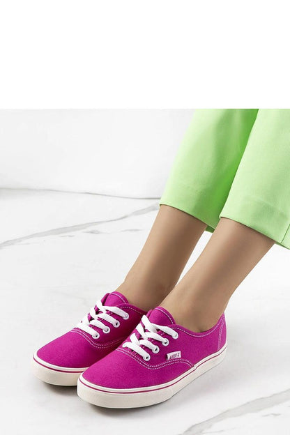 pink lace sneakers alternate angle