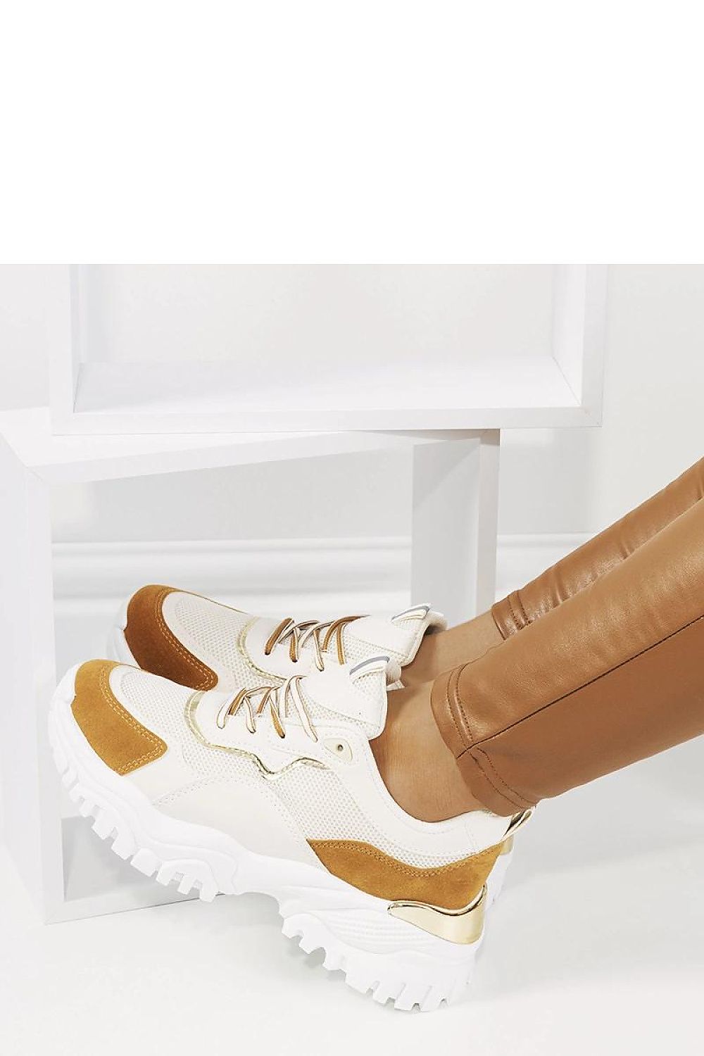 ~ lace sneakers back view