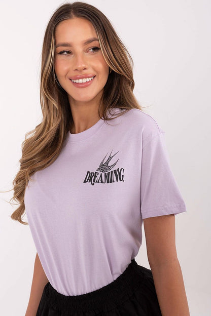Women's Violet T-shirt front view