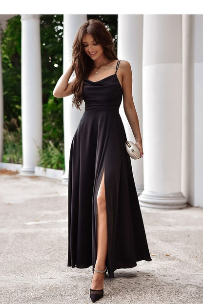 blue long dress view 15