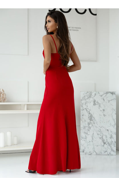 pink long dress view 11