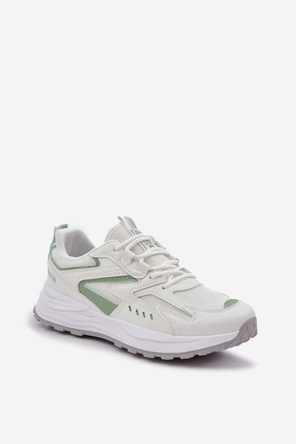 beige sport shoes side view