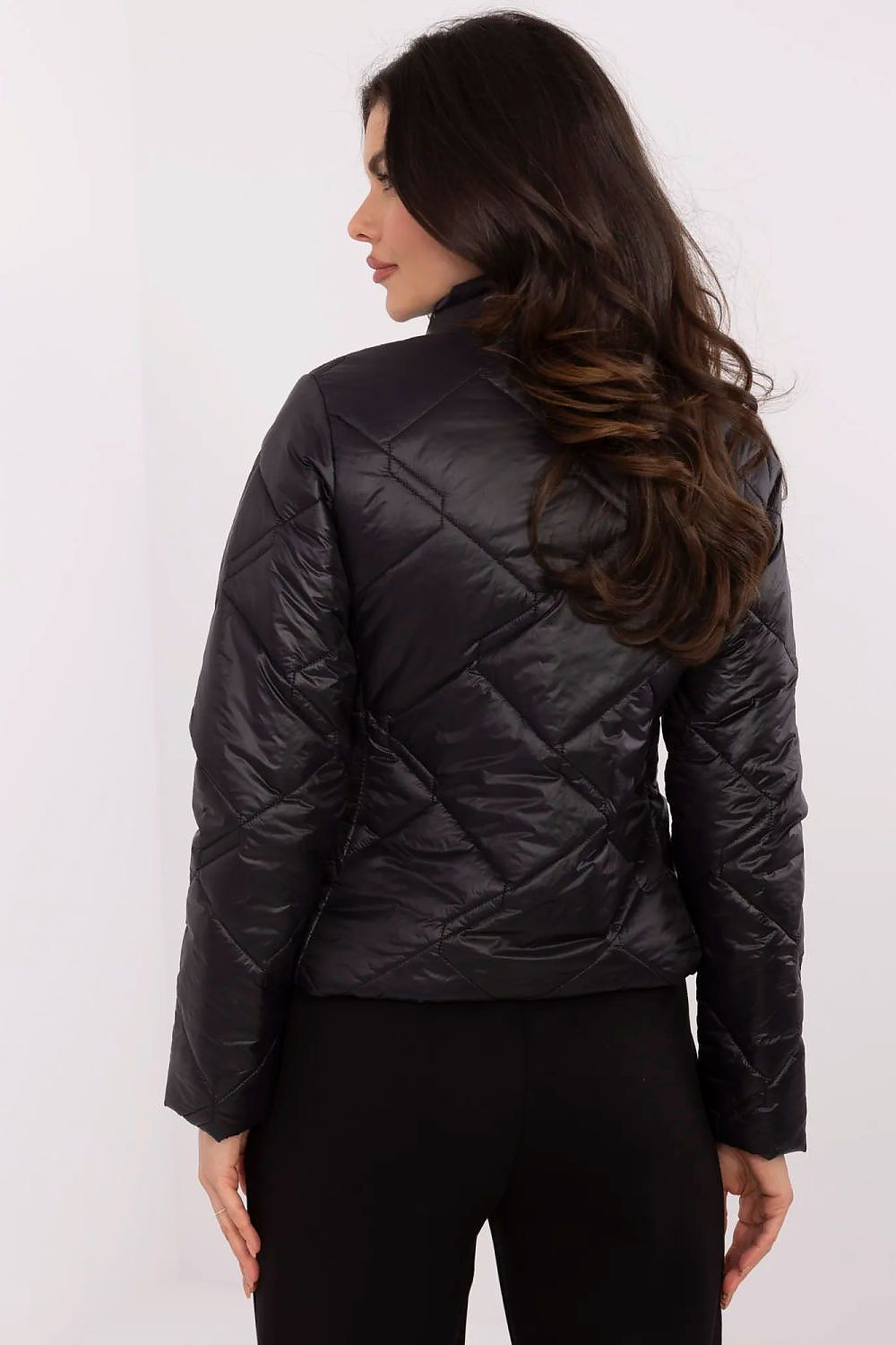 white long sleeve jacket side view