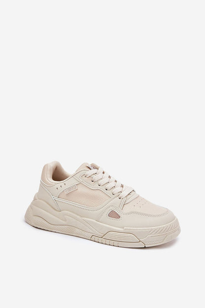 beige sport shoes alternate angle
