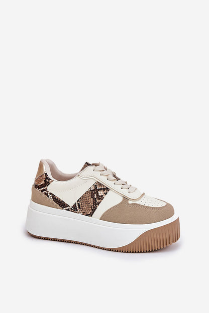 beige sport shoes alternate angle