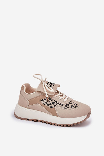 beige sport shoes alternate angle