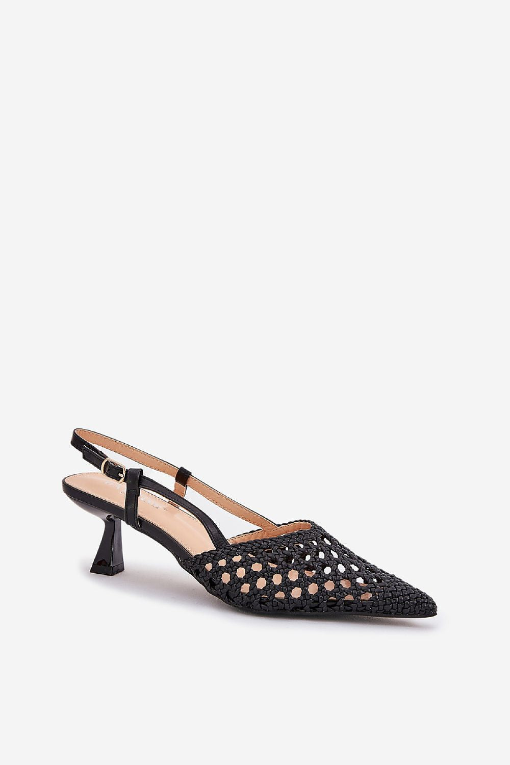 black high heels alternate angle