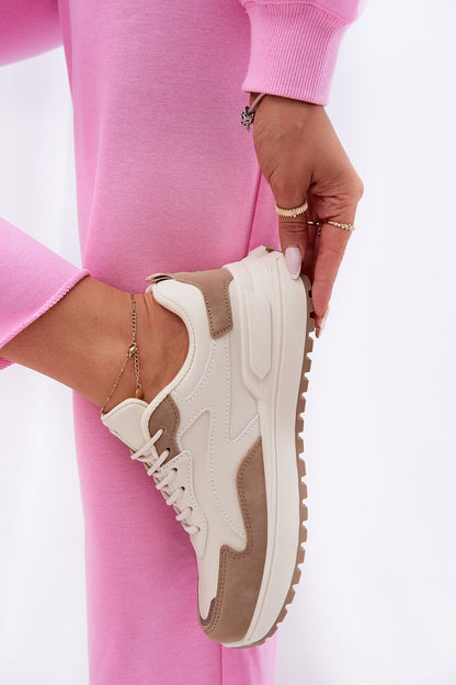 white sport shoes view 6