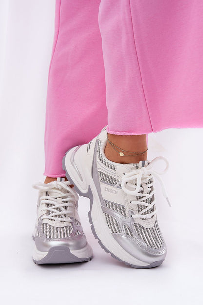 grey sport shoes view 6