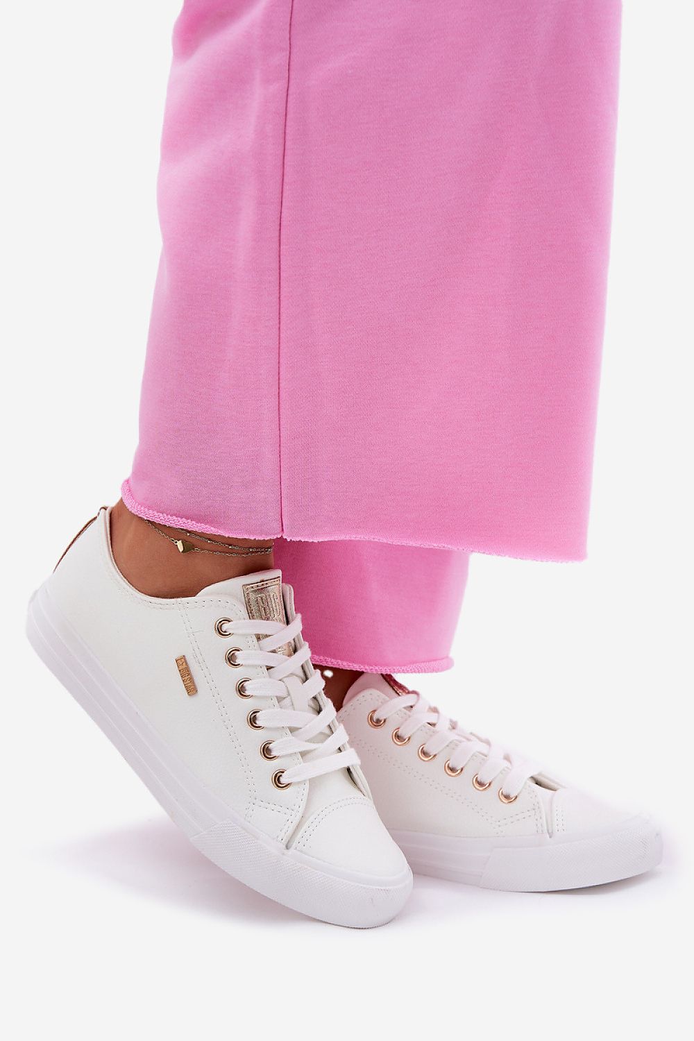 white sneakers alternate angle