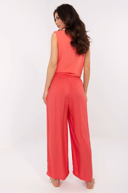 Women's Pink Women Trousers detail view