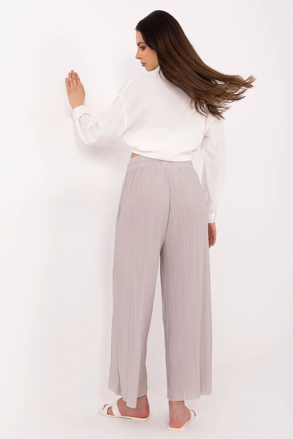 Women's Navy Blue, Beige, and Black Jeans view 13