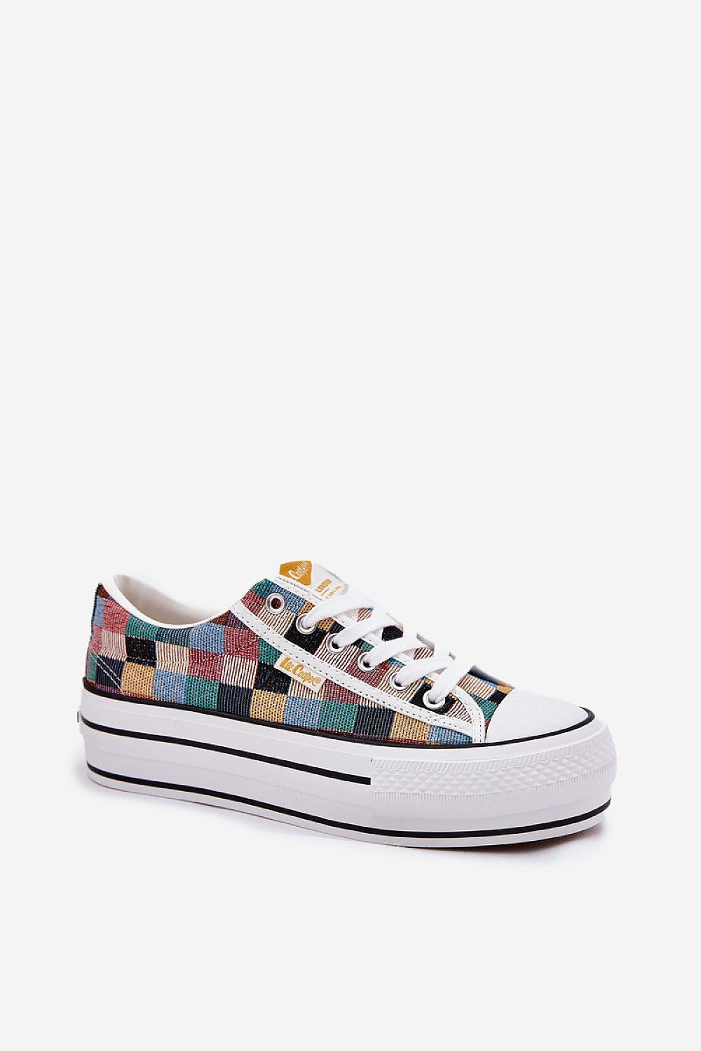 multicolor sneakers alternate angle