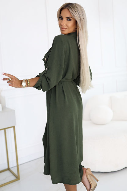 beige day dress view 8