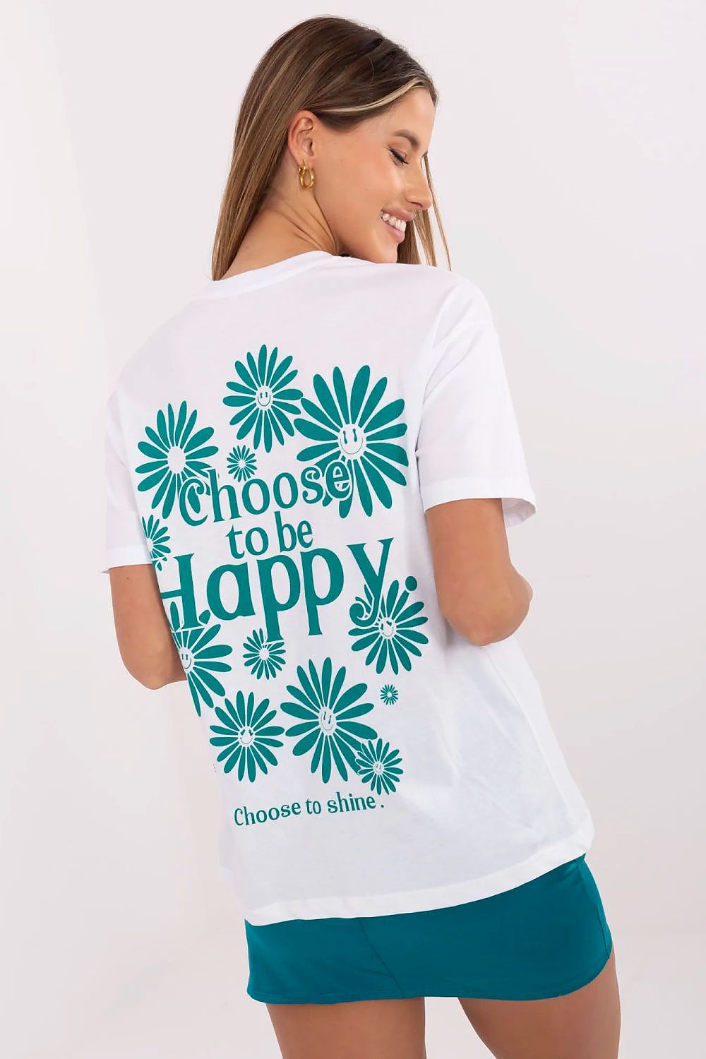 Women's White T-shirt detail view