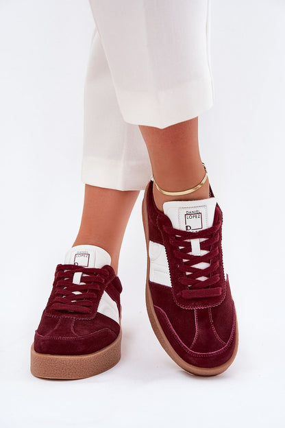 beige sport shoes view 7