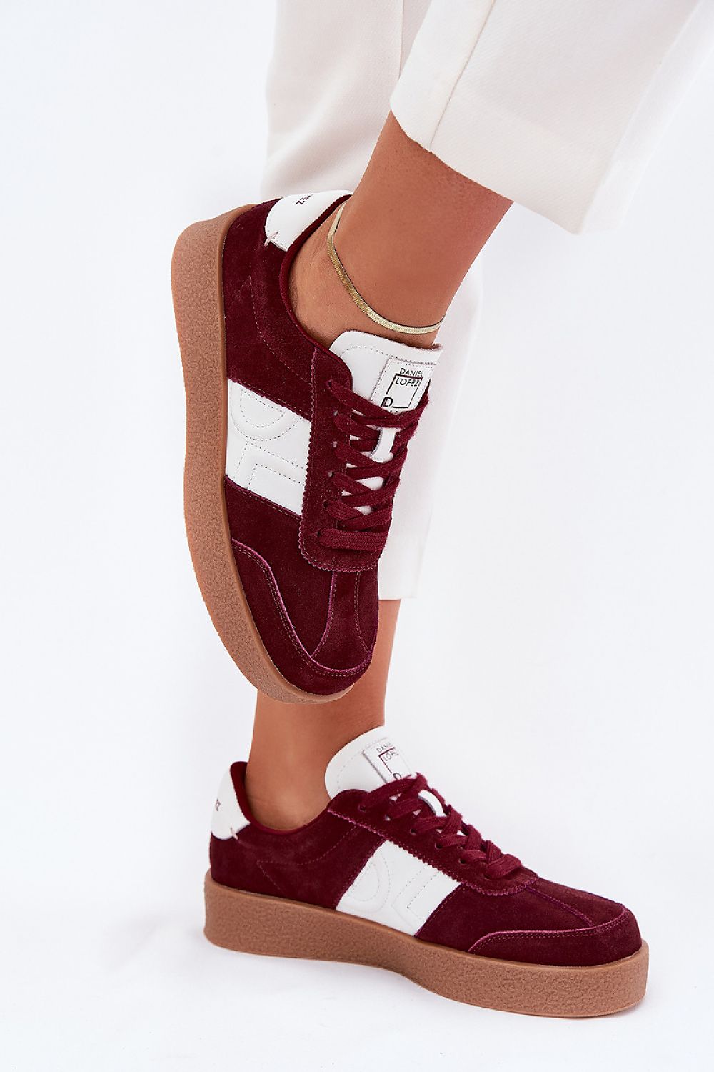 beige sport shoes view 9