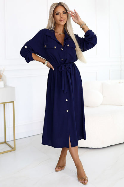 beige day dress view 9