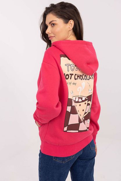 Women's White and Pink Sweatshirt view 6