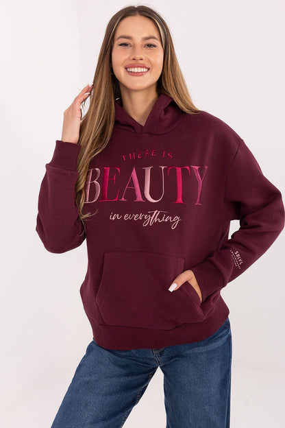 Women's White, Red, and Beige Sweatshirt view 5