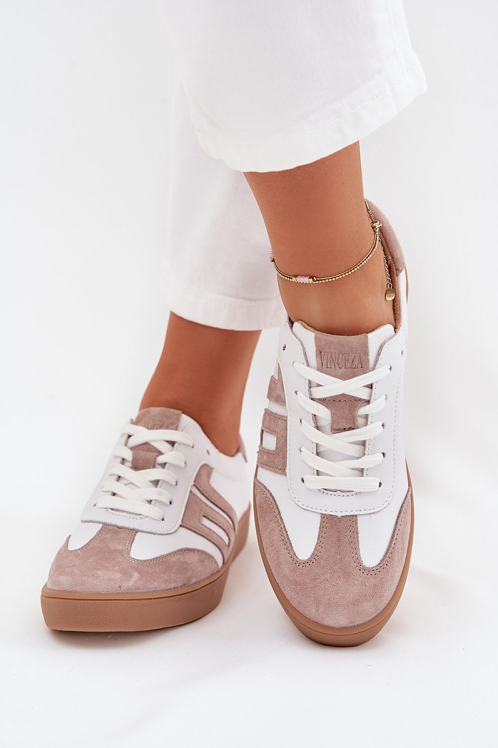 red sport shoes back view