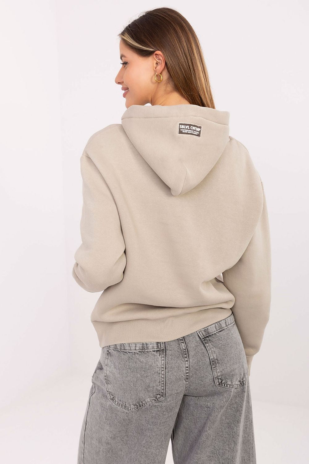 Women's White, Red, and Beige Sweatshirt view 9