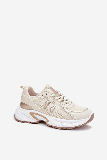 beige sport shoes alternate angle