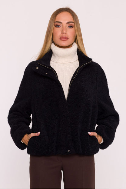 black jacket front view