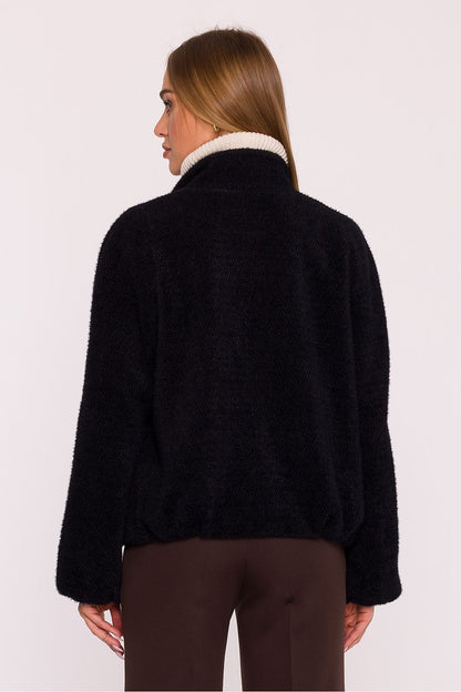 black jacket detail view
