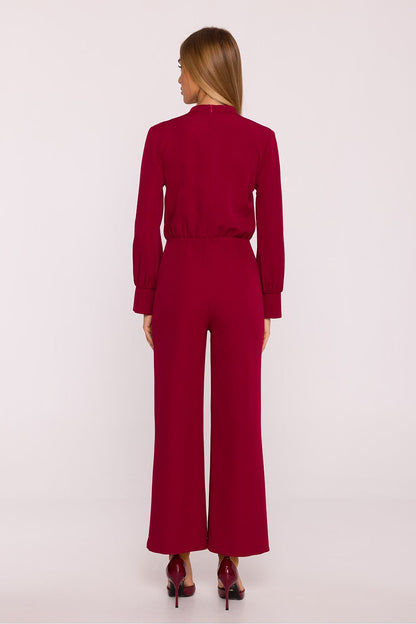 brown long sleeve suit view 8