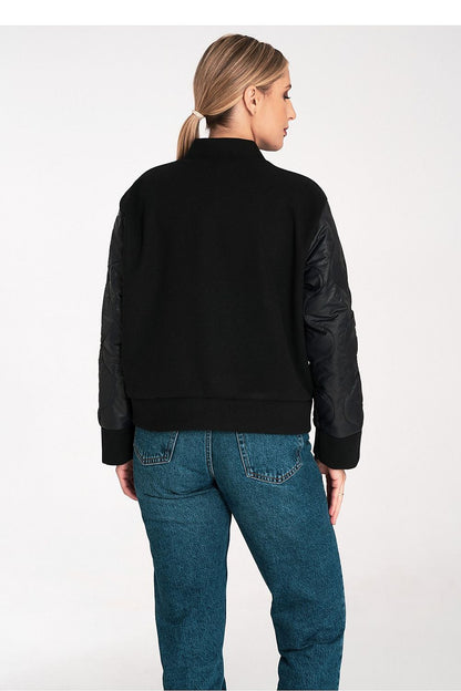 black jacket detail view