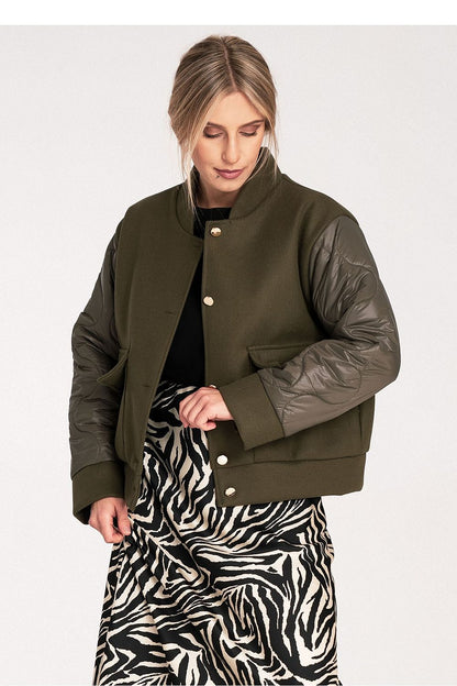 black jacket side view