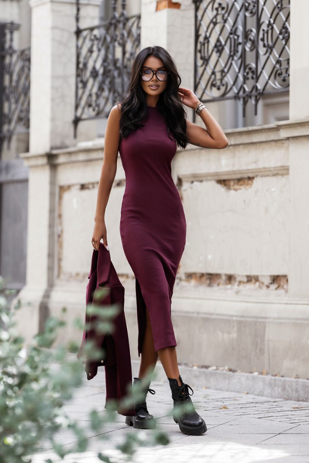 red matching set alternate angle