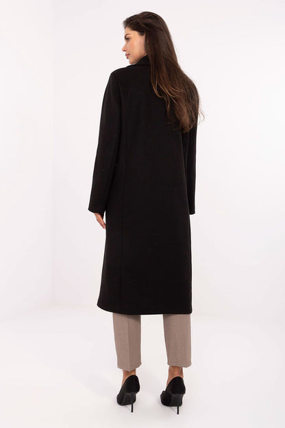 beige mini coat view 6