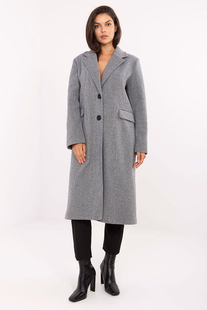 beige mini coat view 7