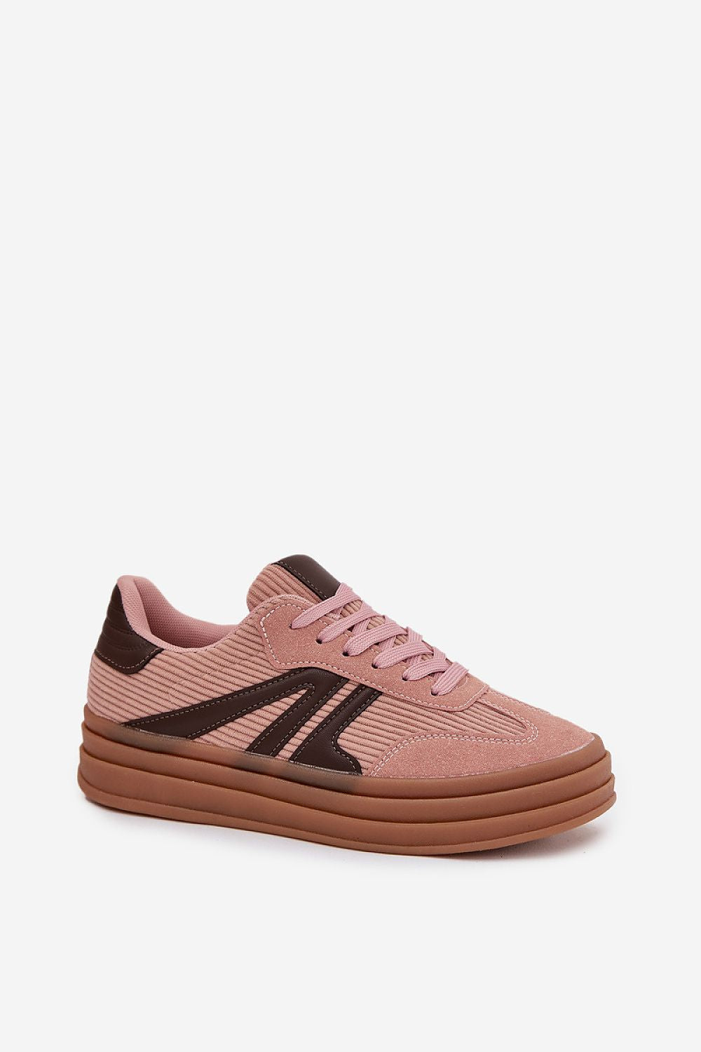 pink sport shoes alternate angle