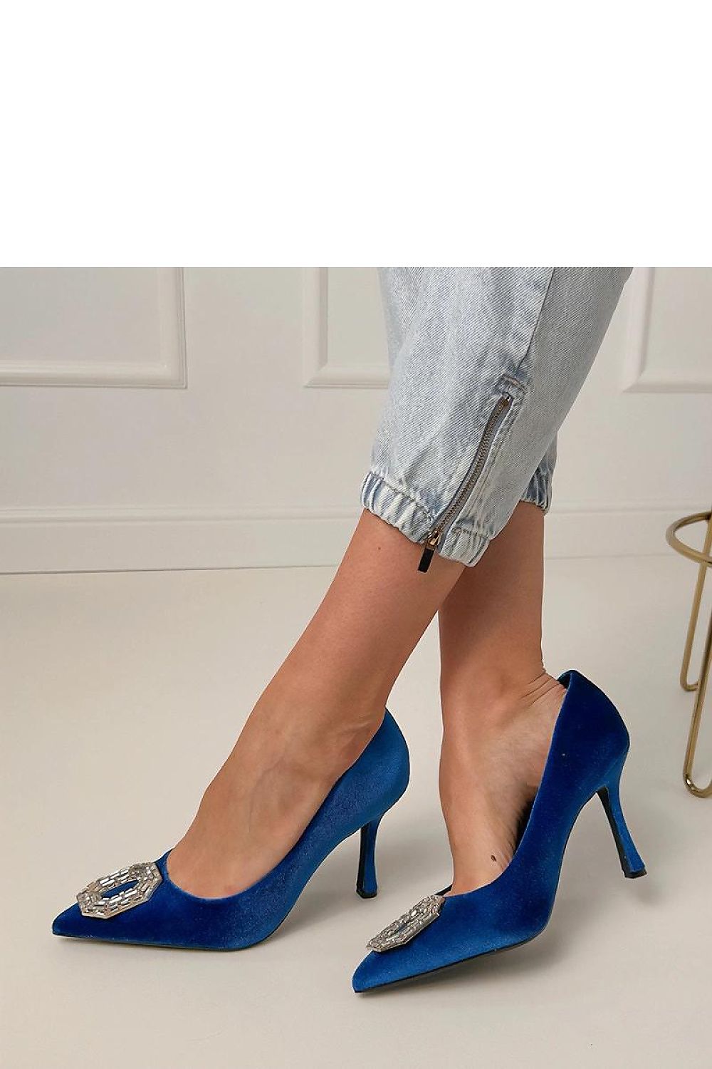 violet mini high heels view 11