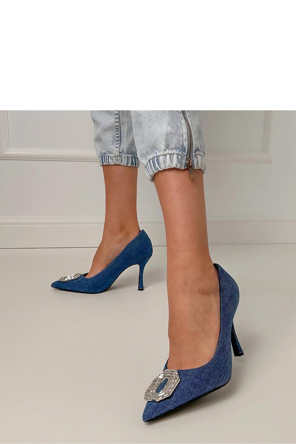 violet mini high heels view 16