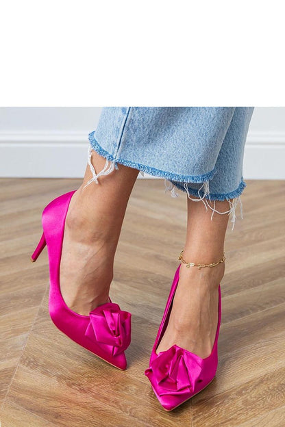 black satin mini high heels view 9