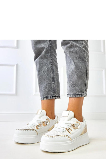 beige sport shoes view 6