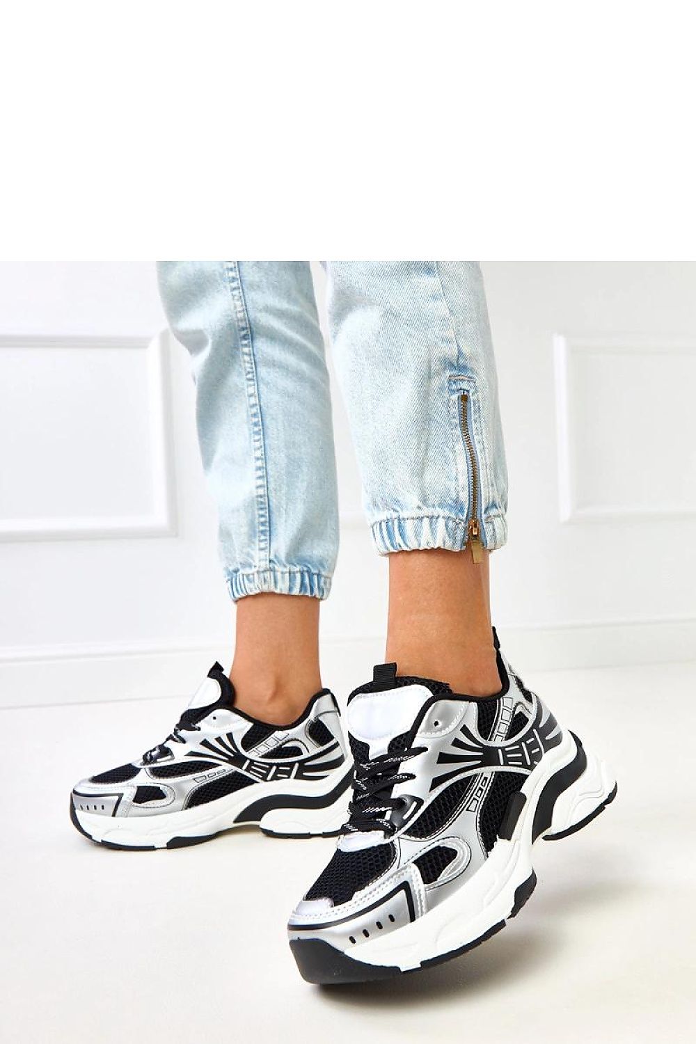 yellow lace sport shoes side view