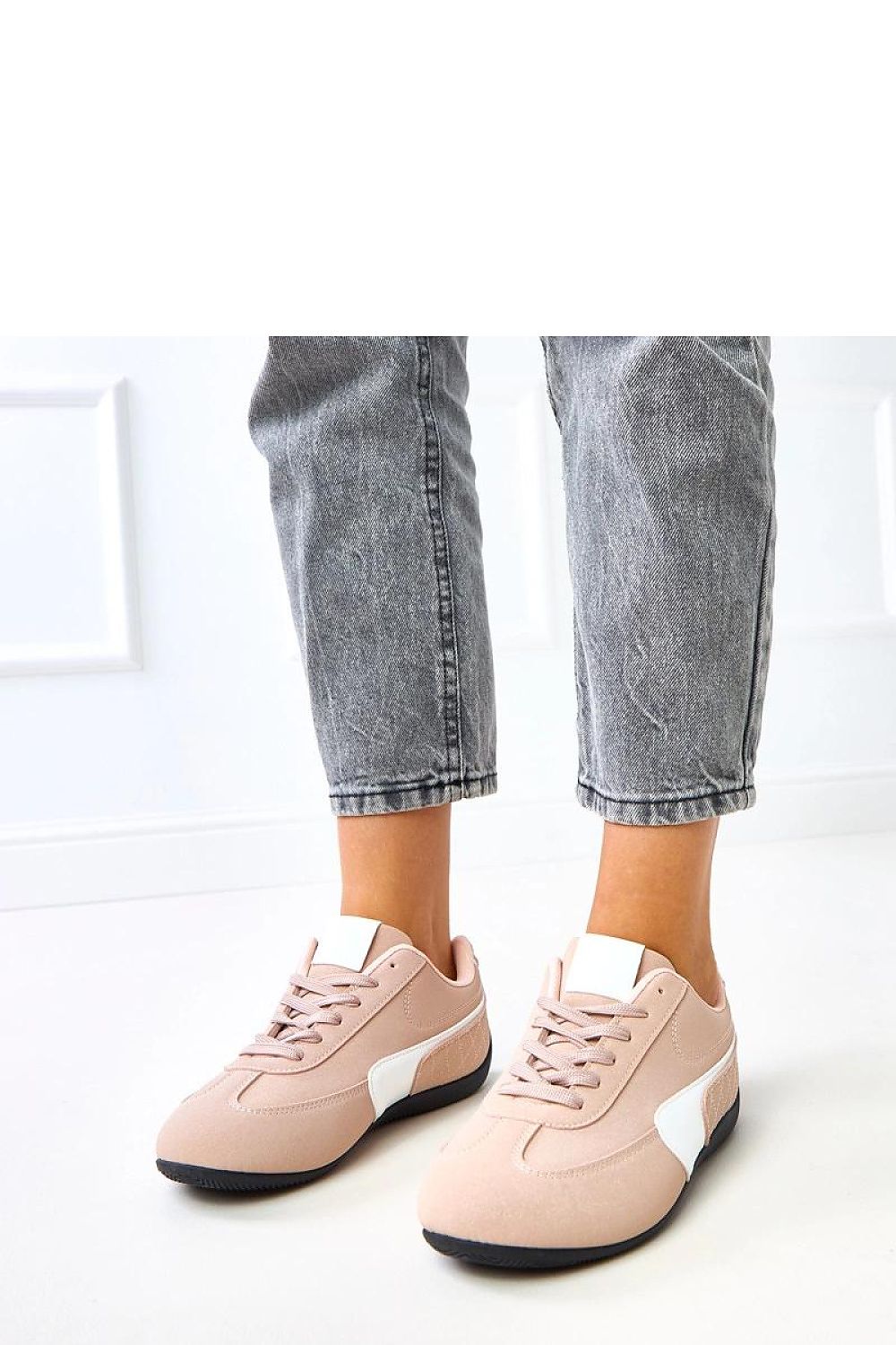 red lace sport shoes view 12